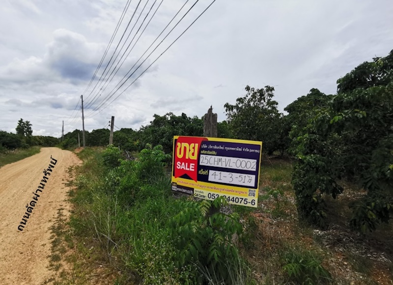 Empty land, Nong Hae House Project, Chiang Mai